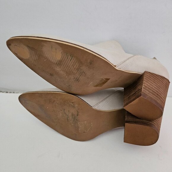 Beast Fashion "Sunny" Woman Bootie Size 10 Western Cut Out Pointed Toes Slip On - Picture 6 of 9